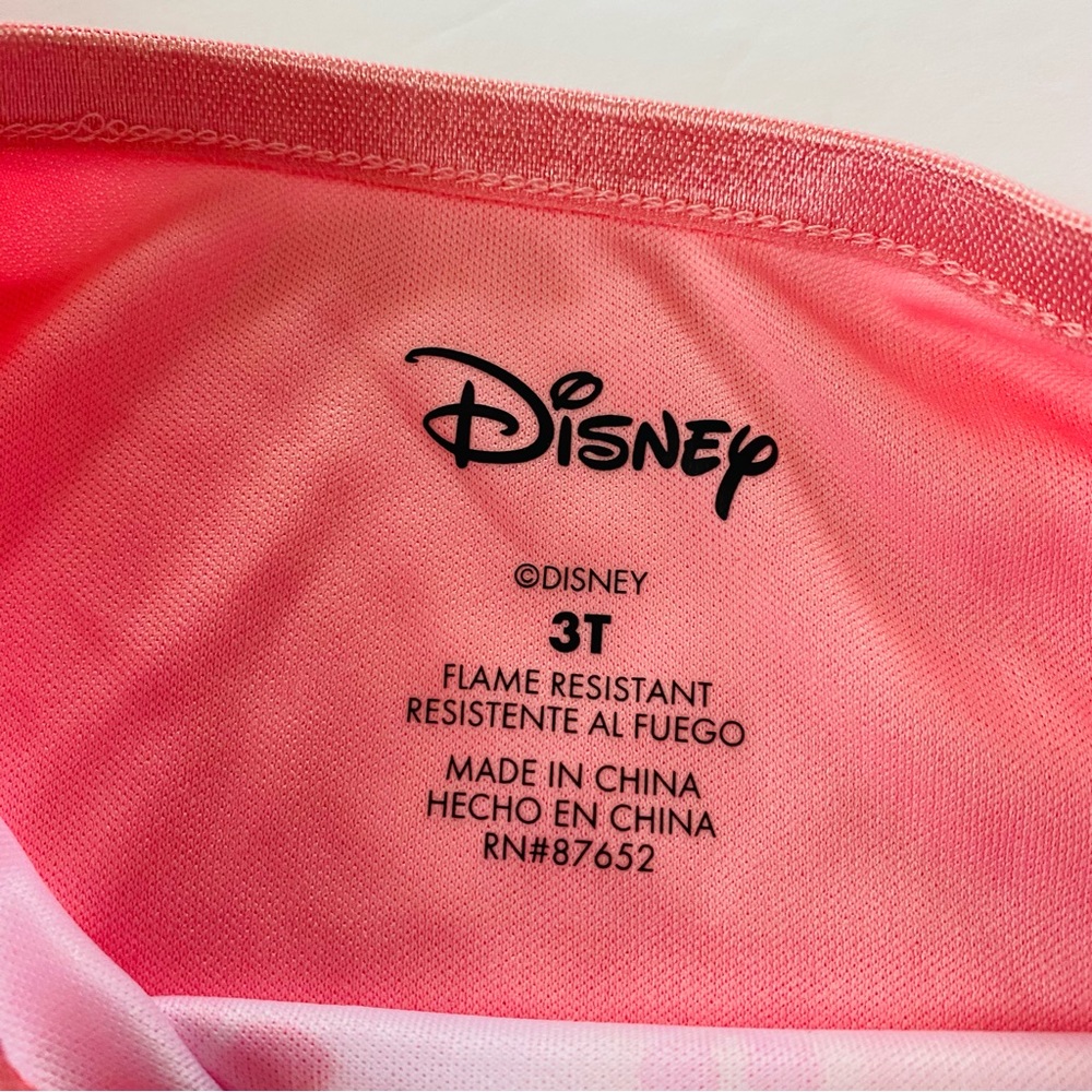 Disney | Princesses Ruffle Shoulder Sleeveless Nightgown NWT 3T Moana Belle - Picture 5 of 6